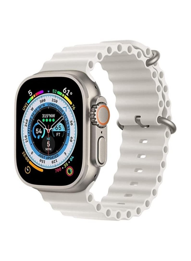 BGM - Sport New Silicone Band Compatible with Apple Watch Ultra Ocean 38/40/41mm Strap for iWatch Series Ultra 8 7 6 5 SE - Image 1
