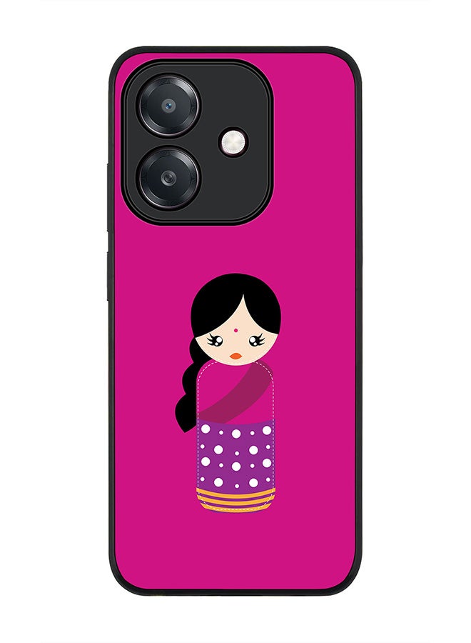 Stylizedd For Oppo A5i Case,Slim fit Camera Protection, Shockproof Thin Phone cover  - Indian Doll