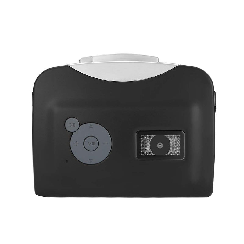 Cassette Tape to MP3 Converter USB Recorder with Auto Manual Recording Playback Black - Image 3