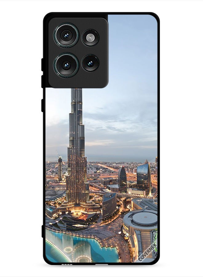 Covernex Motorola Edge 50 Protective Case Cover Beautiful View Of Downtown Dubai - Image 1