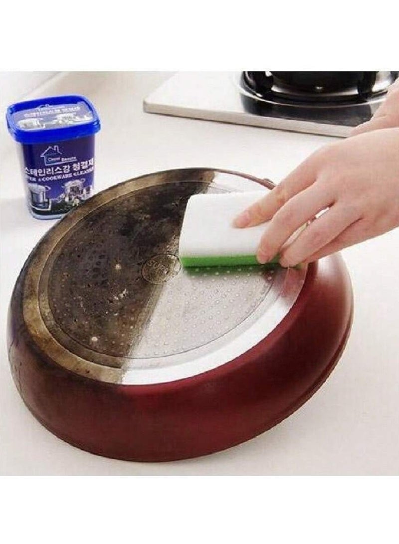 Cooking Pots and Oven Cleaning Paste, Rust Remover, Powerful Stain, Grease, and Rust Cleaner, Multipurpose, Suitable for Kitchen, Bathroom, Home, and Household Materials Multicolour - Image 5