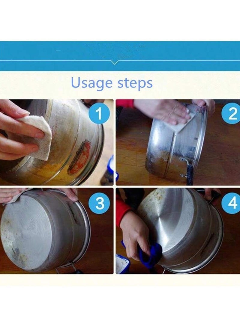 Cooking Pots and Oven Cleaning Paste, Rust Remover, Powerful Stain, Grease, and Rust Cleaner, Multipurpose, Suitable for Kitchen, Bathroom, Home, and Household Materials Multicolour - Image 4