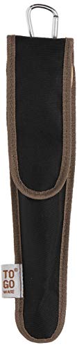 To-Go Ware Bamboo Travel Utensils - Utensil Set with Carrying Case, Hijiki - Image 3