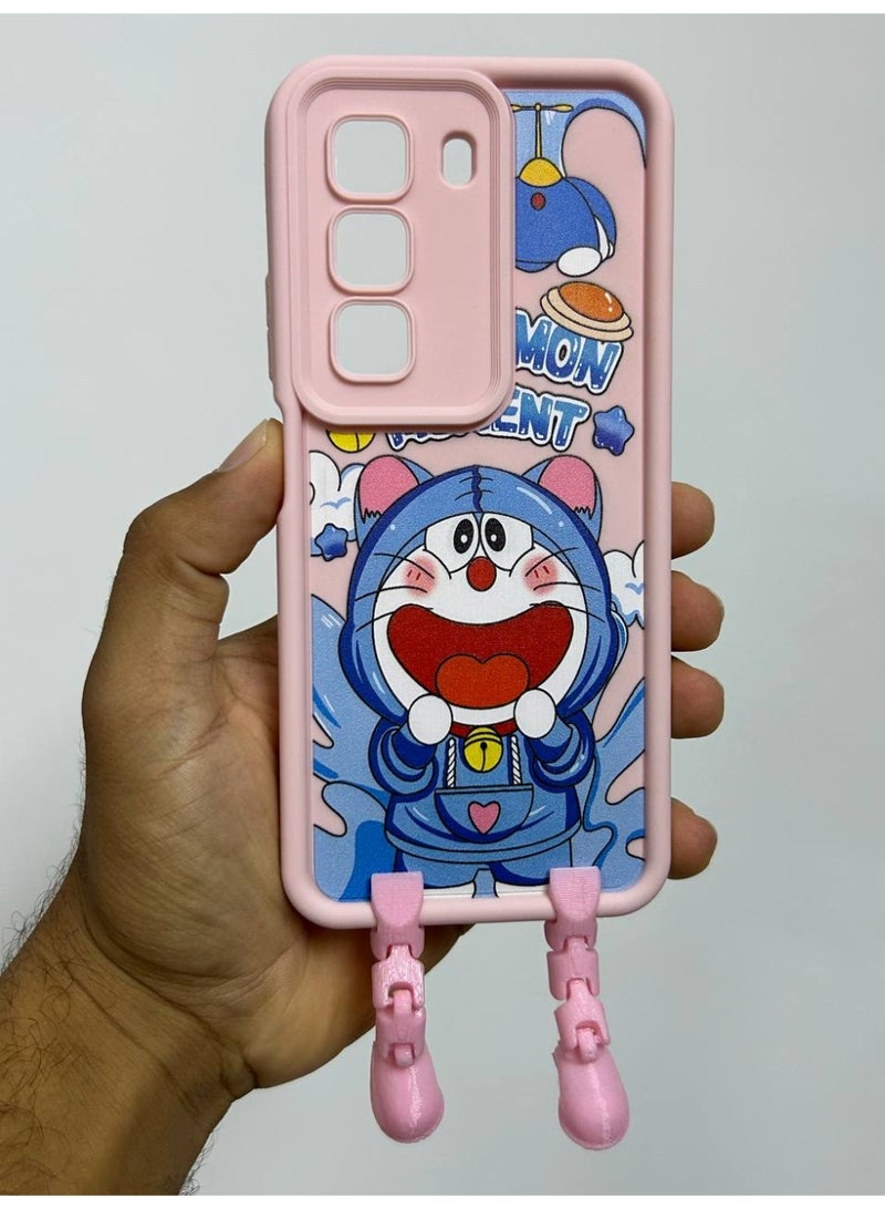 New Cartoon Design Doraemon Back Cover for Infinix Hot 50 - Image 4