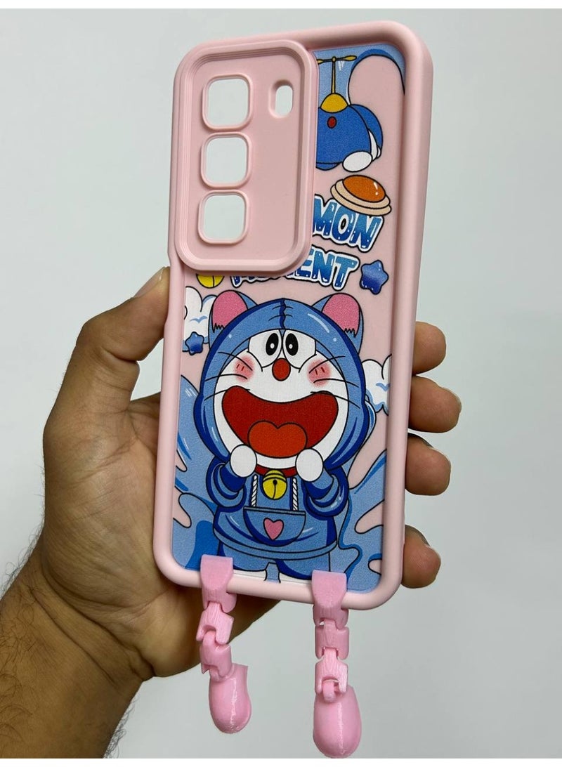 New Cartoon Design Doraemon Back Cover for Infinix Hot 50 - Image 3