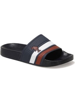 U.S. Polo Assn. باس. بولو أسن. مودلا 3fx أزرق navy الشباشب الشاطئية للرجال 10  - Image 1