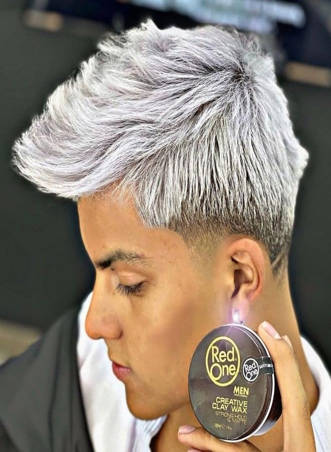 Redone شمع الطين الإبداعي من ريد ون قوي الثبات ومات 100 مل 3.3 أونصة سائلة - Image 4