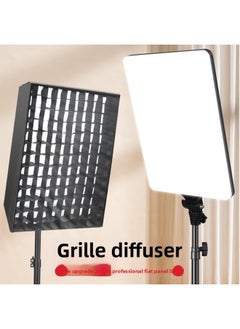 Generic 16 Inch 19 Inch 24 Inch Fill Light Flat Light Full Screen Soft Light Mobile Phone Live Beauty Light Photography Light-Specifications:RL-24-inch Flat Fill Light (single Light +2.1 M Nylon Bracket + Overhead Bar + PTZ + Clip)  - Image 2