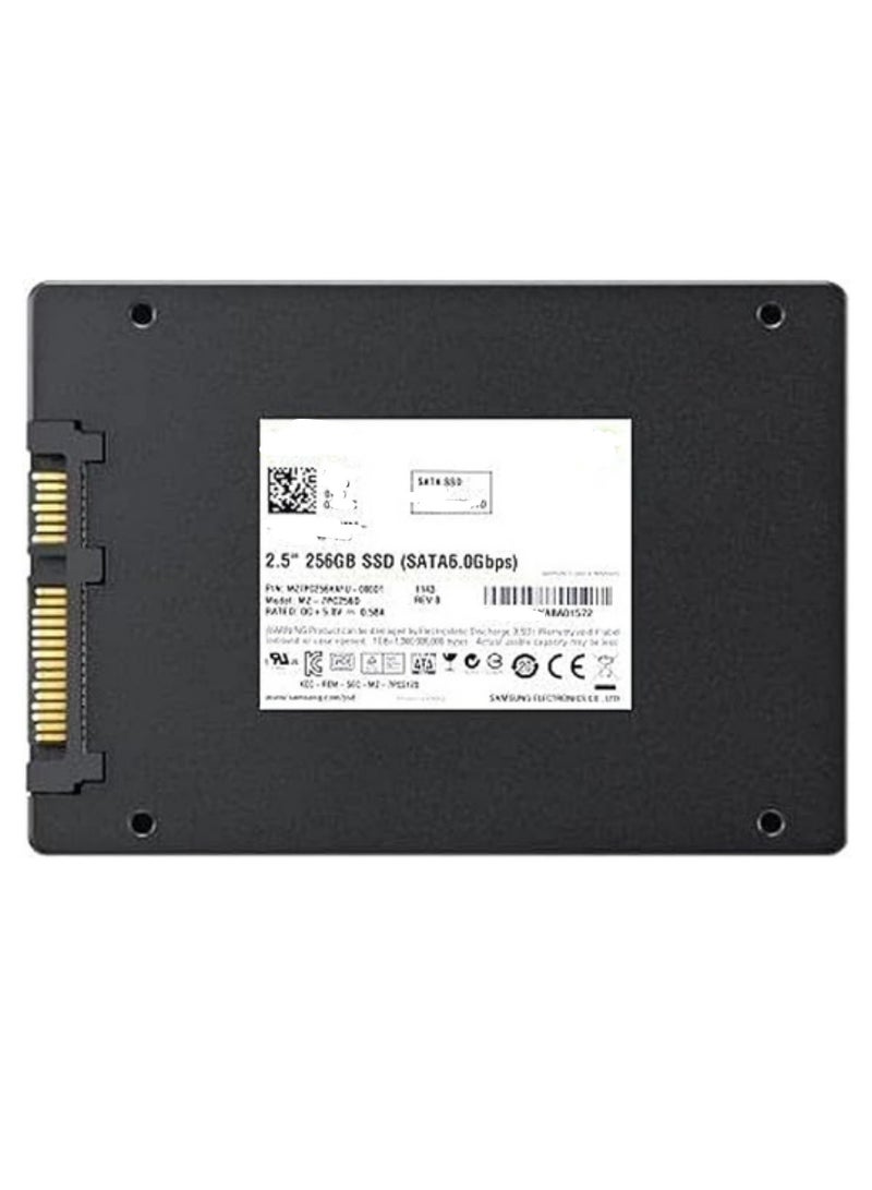 SATA 6.0 Gbps 256 GB SSD 2.5in