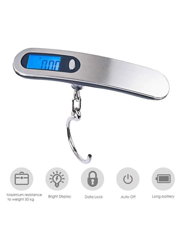 KRAWN - LCD Display Portable Digital Luggage Weighing Scale - Image 1