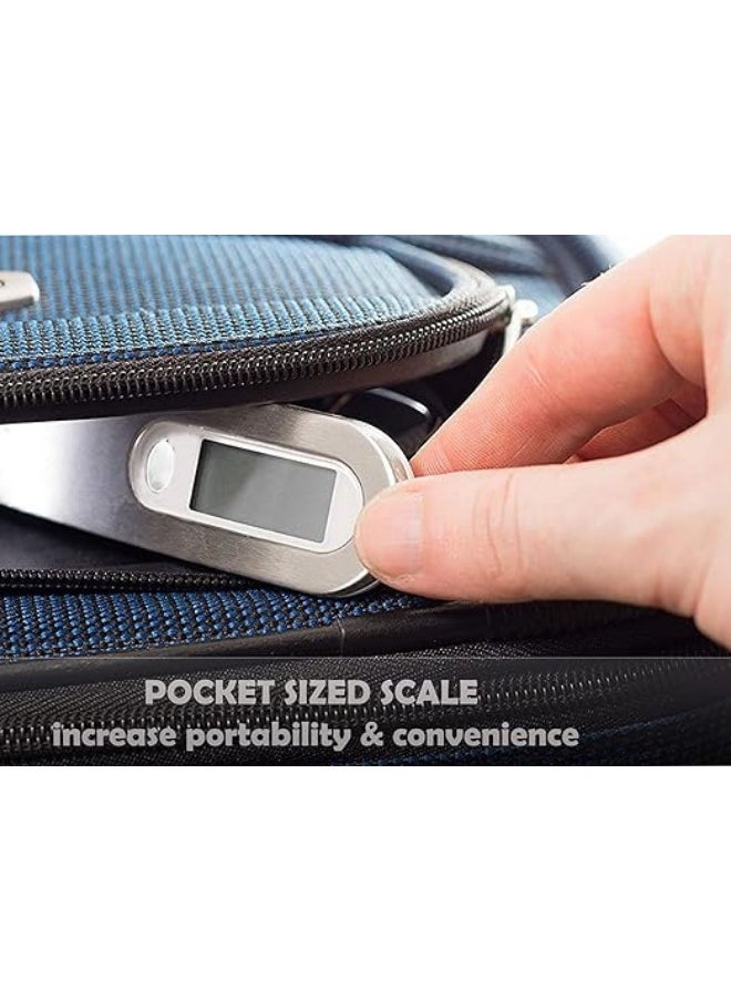 KRAWN - LCD Display Portable Digital Luggage Weighing Scale - Image 1