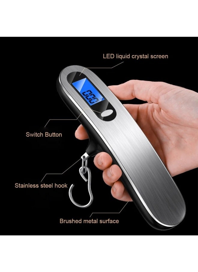 KRAWN - LCD Display Portable Digital Luggage Weighing Scale - Image 1