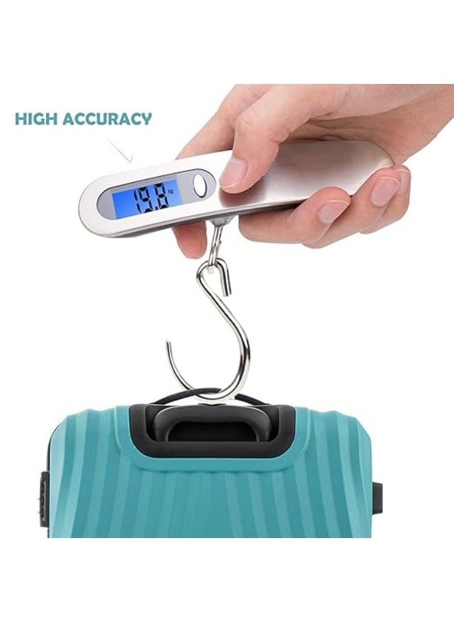 KRAWN - LCD Display Portable Digital Luggage Weighing Scale - Image 1