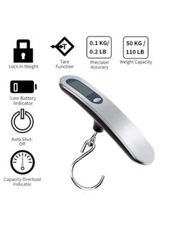 KRAWN LCD Display Portable Digital Luggage Weighing Scale  - Image 5