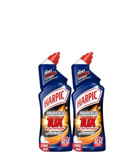 Harpic Original Power Plus 10X Most Powerful Toilet Cleaner, 750ml, Pack of 2 - pzsku/Z98109C7F0E13133D44BBZ/45/_/1699911424/d2008224-a8f2-4194-8706-3cab19cd0c73