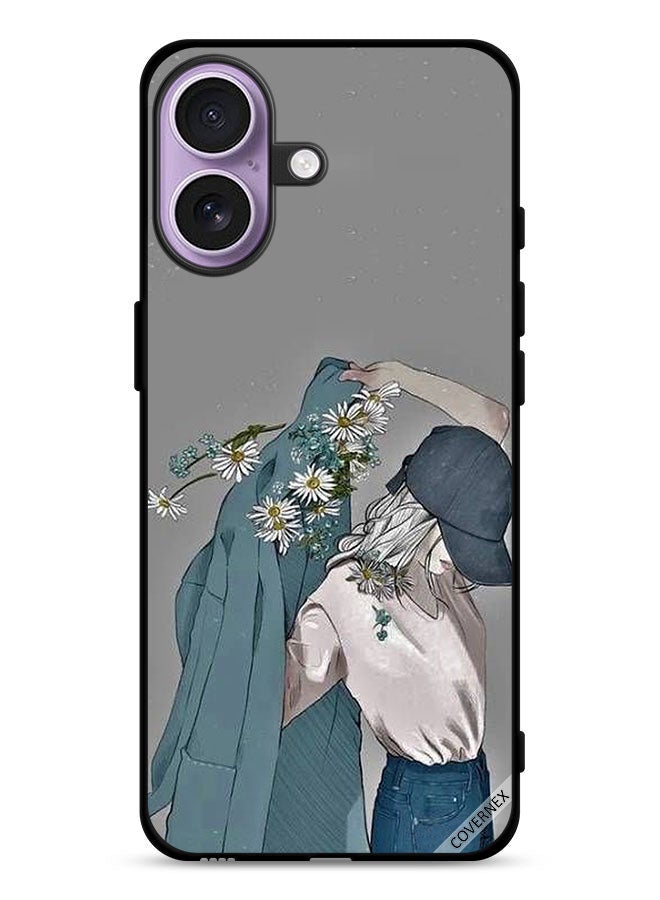 Covernex Apple iPhone 17 Protective Case Cover Cap Girl Wearing Coat Art - Image 1