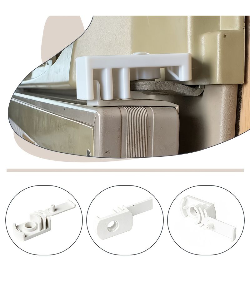 Compatible RV Fridge Door Lock Hook A B Travel Security - Image 1