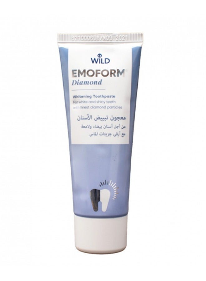 WILD Diamond Whitening Toothpaste 75ML - Image 2