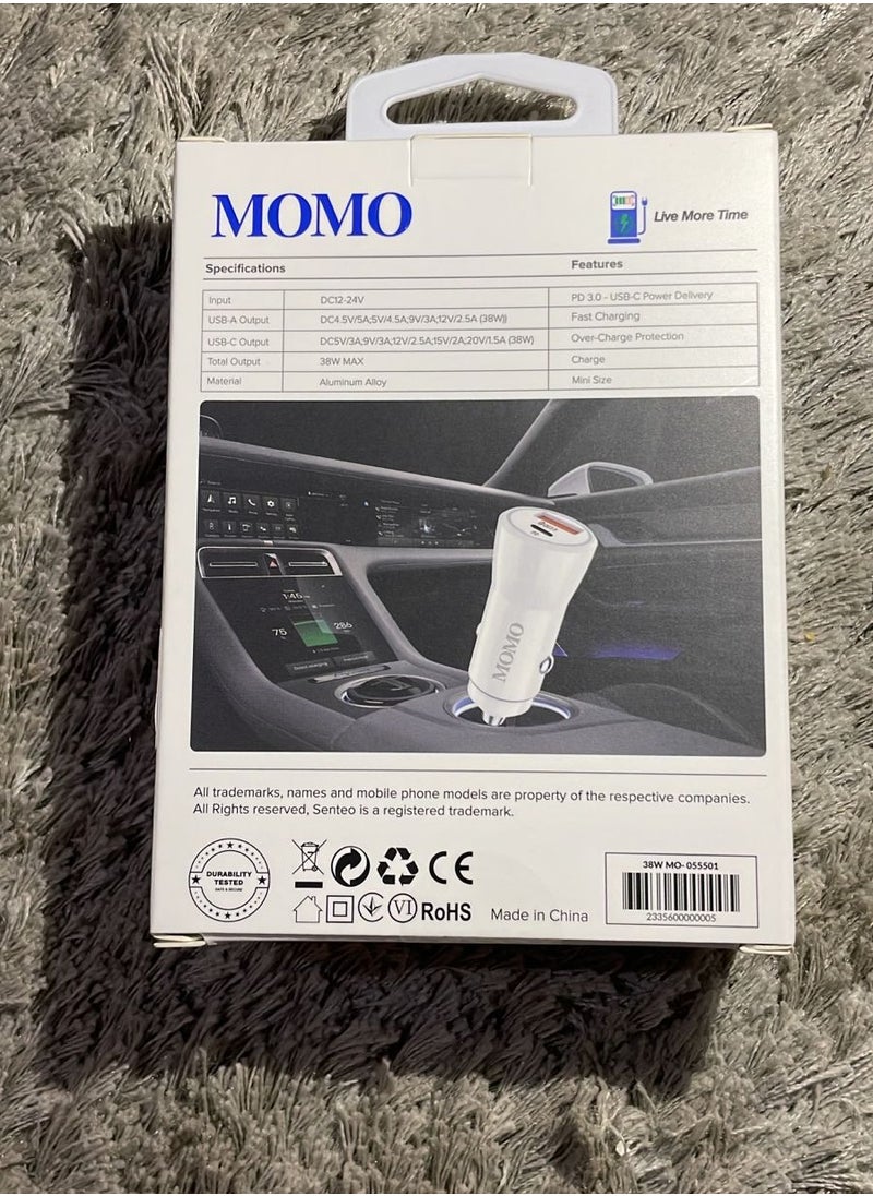 MOMO - MOMO car charger 38 W - Image 1