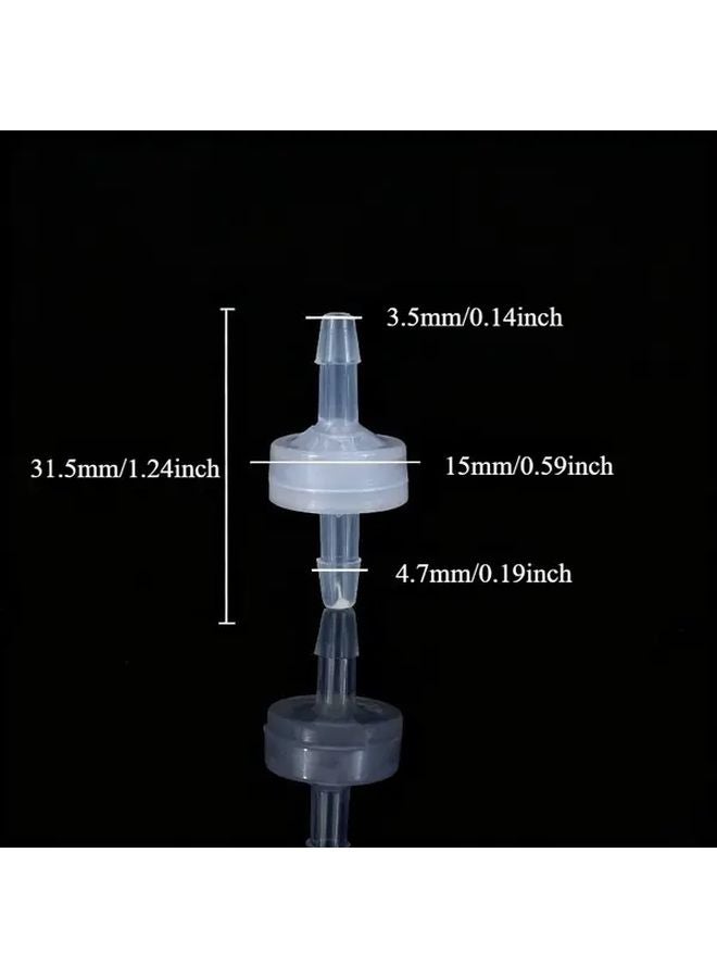 5pcs Plastic Spring Check Valve 3 4mm Hose One Way Flow Direction For Water Pool Spa - Image 5