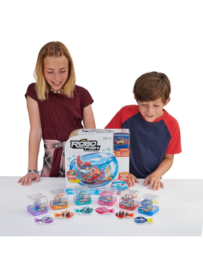ROBO ALIVE Robo Fish robotic swimming pets Fish Tank Playset by Zuru - Image 3