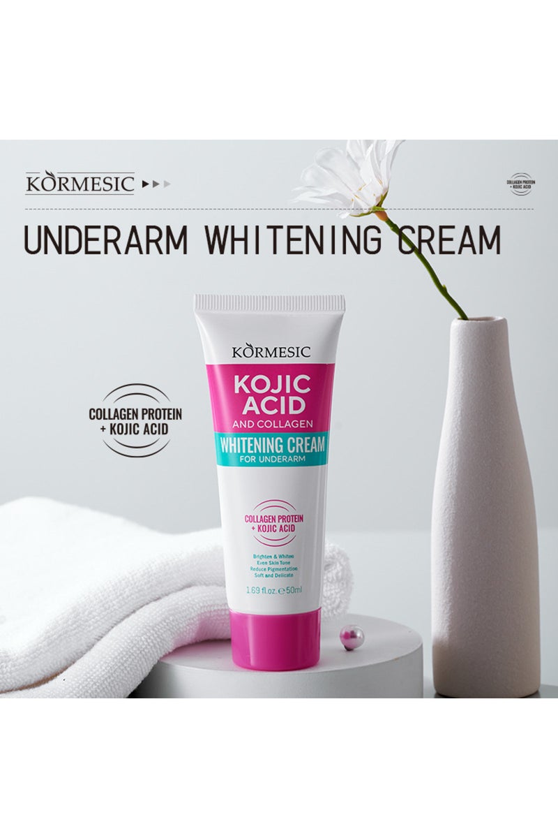 Kormesic كريم تفتيح الإبط (كورميسيك) - مرطب ومفتح بحمض الكوجيك - Image 2