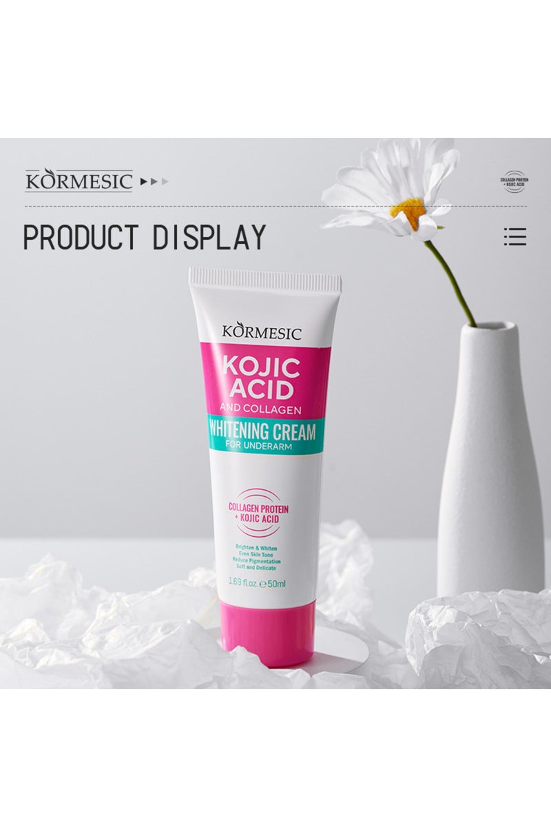Kormesic كريم تفتيح الإبط (كورميسيك) - مرطب ومفتح بحمض الكوجيك - Image 4