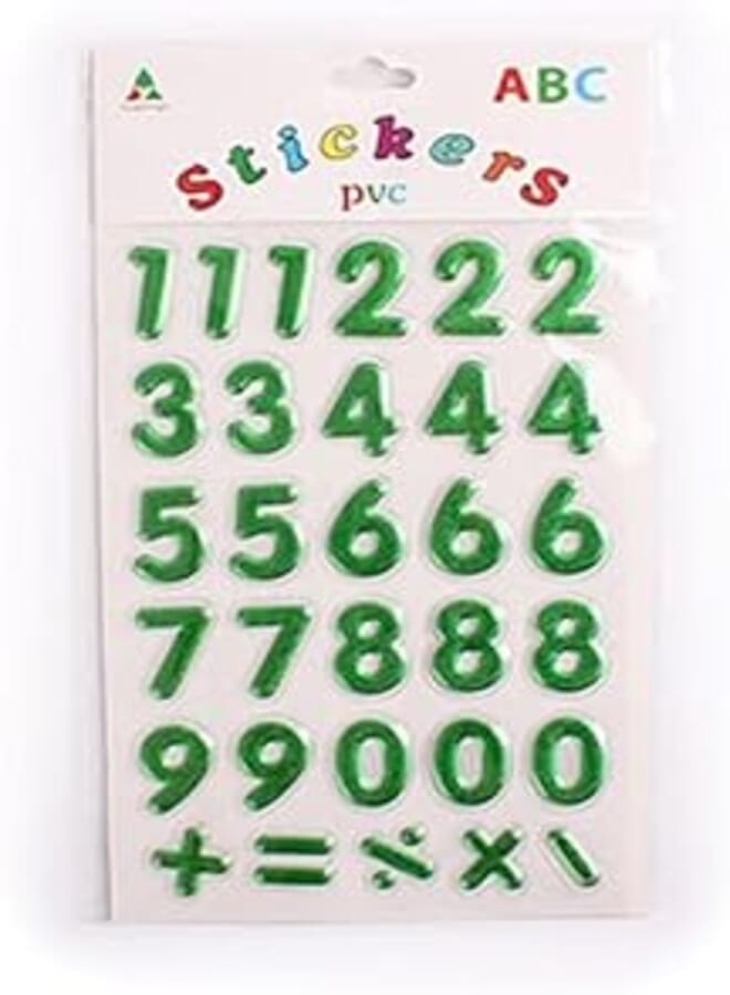 Yiwu Aba Shapes Sticker for Kids, 15 cm x 26 cm Size