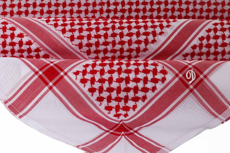 شماغ ديتشي أحمر فاتح كلاسيك - Image 4