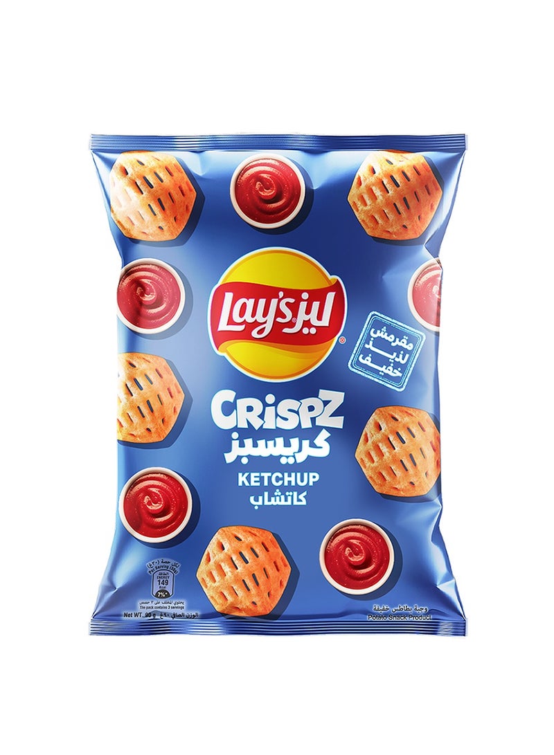 Lays Crispz Ketchup Potato Chips - Image 1