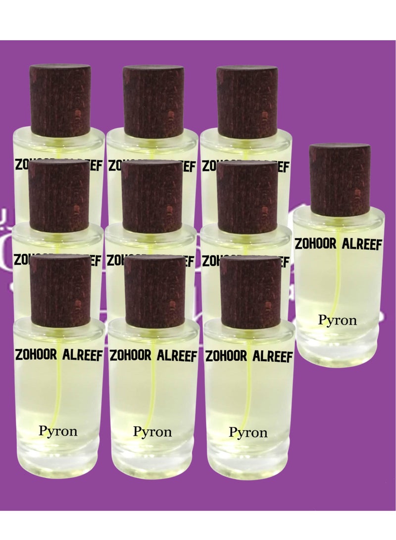 بيرون 10 قطع عطر زهور الريف 50 مل