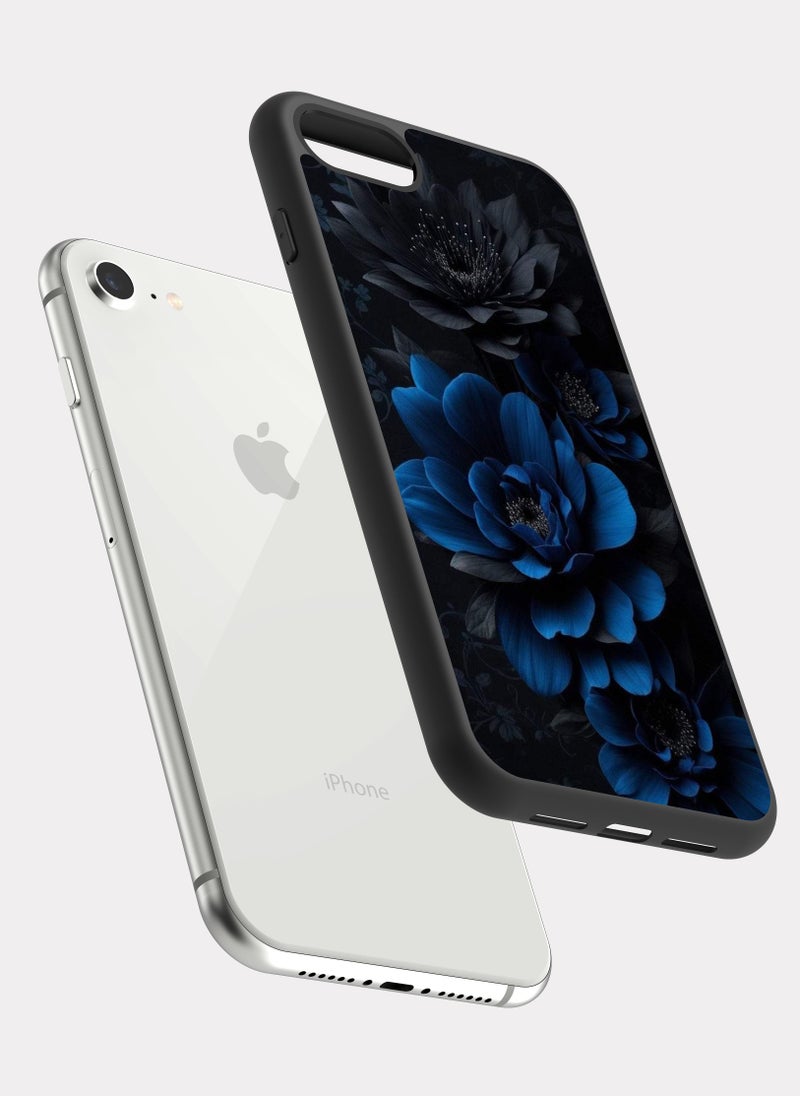 PXLAAT iPhone 8 case cover Blue Flower - Image 2