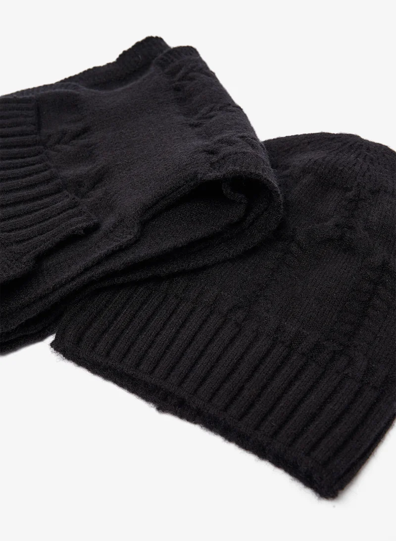 جينجر 2 Pack Winter Beanie & Scarf Set
