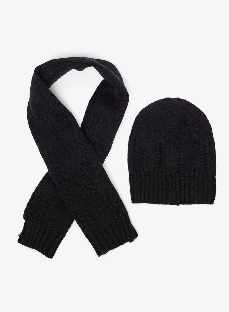 Ginger 2 Pack Winter Beanie & Scarf Set - Image 1