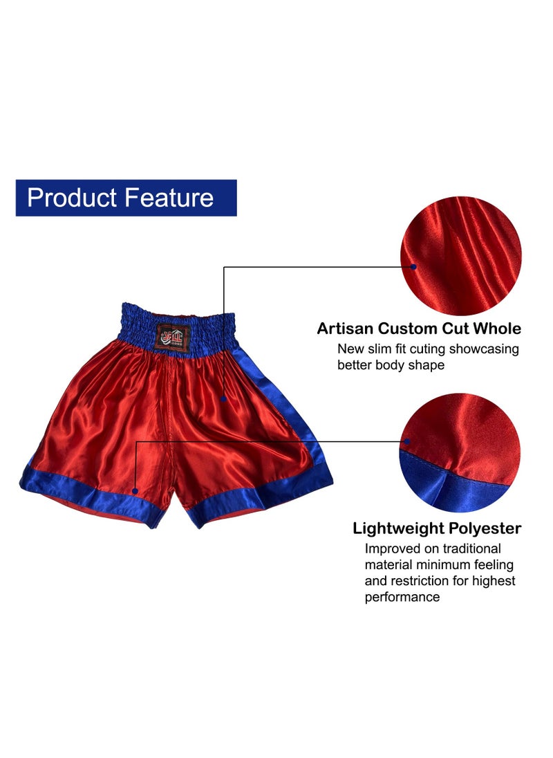 Spall Boxing Shorts For Men Muay Thai Shorts For Kickboxing Wretling Grappling Fight And Cross Training Martial Arts Training Gym Clothing  - Image 4