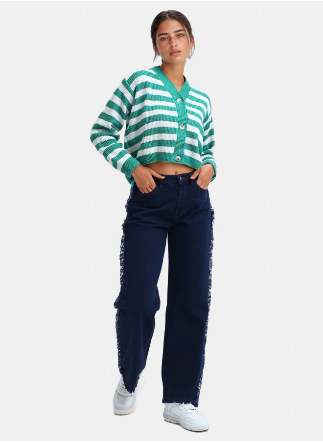RAVIN Feminine Long Sleeves Short Cardigan  - Image 5