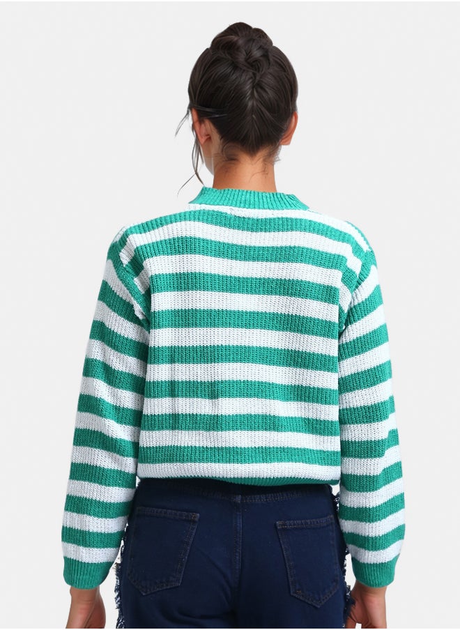 RAVIN Feminine Long Sleeves Short Cardigan  - Image 3