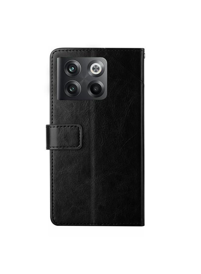 S-TOP Case For OnePlus 10T / Ace Pro HT01 Y-shaped Pattern Flip Leather Phone Case - Image 2