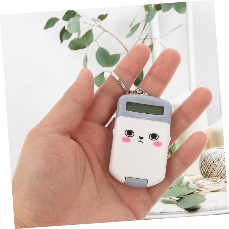 Mini Portable Calculator for Students Adorable Pig Design Cute Plastic Arithmetic Calculator for Home and School Lightweight and Easy to Carry - Image 5