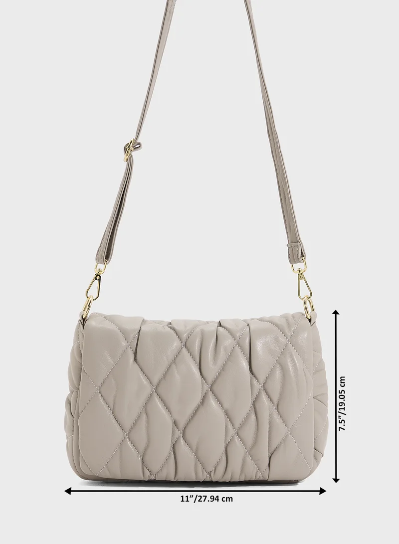 ELLA Quilted Crossbody Bag