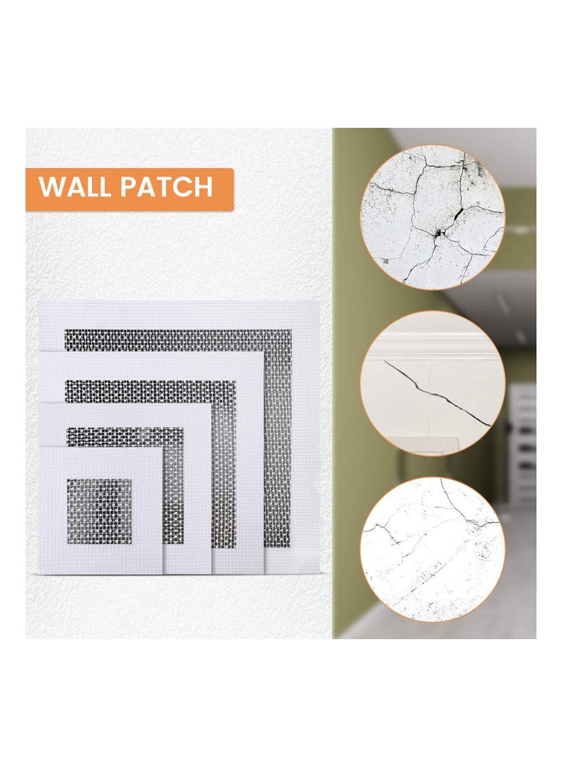 12 Pieces Aluminum Wall Repair Patch Self-Adhesive Mesh Drywall Tools Screen for Ceiling Plaster  - Image 5