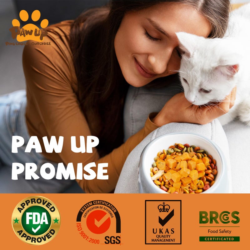 PAWUP Freeze-Dried Pumpkin Treats for Dogs & Cats â€“ High Fiber, Single Ingredient Natural Snacks for Digestion & Gut Health, Healthy Food Toppers, 1.58 oz - Image 4