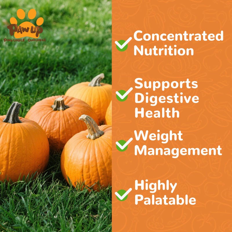 PAWUP Freeze-Dried Pumpkin Treats for Dogs & Cats â€“ High Fiber, Single Ingredient Natural Snacks for Digestion & Gut Health, Healthy Food Toppers, 1.58 oz - Image 3