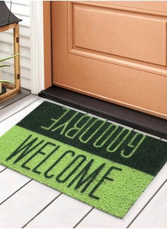 Status Contract Status Contract Cushion Noodle Mat for Home Entrance, Heavy Indoor Outdoor Anti Slip PVC Floor Mat for Bedroom Kitchen, Absorbent Solid Mats for Bathroom, Doors, Office, Door Mat (WELGOOD)  - Image 1