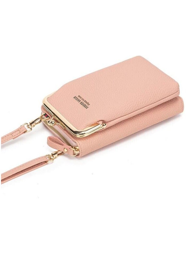 Cool Baby Style COOLBABY Lightweight Crossbody Cell Phone Purse for Women  PU Leather Shoulder Bag Card Holder Wallet  - Image 4