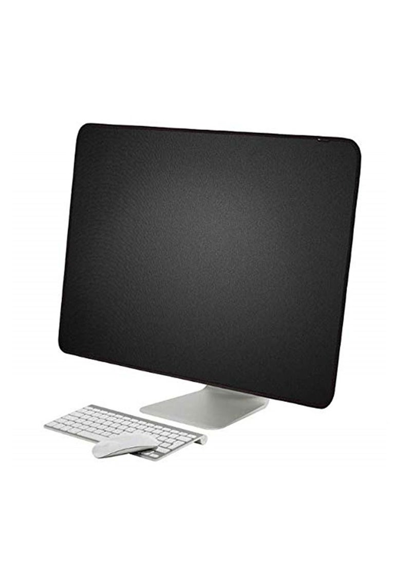 Generic - Polyester Computer Monitor Dust Cover with Inner Lining for Apple iMac LCD Screen (Black 27in) - Image 1