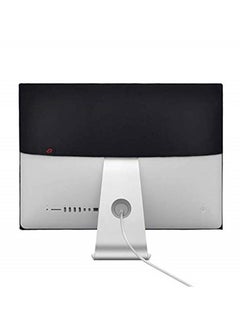 Polyester Computer Monitor Dust Cover with Inner Lining for Apple iMac LCD Screen (Black 27in)