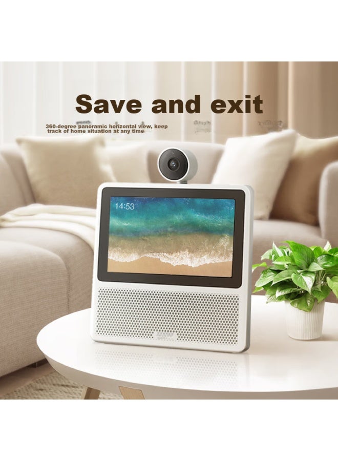 Small Xiaodu Smart Screen X7, Pan-tilt Camera, Video Calls, Ai Voice Control, Touchscreen Speaker, Early Education Machine, Storytelling Machine, Children's Companion, Elderly Care Gift, Government Subsidy - Image 1