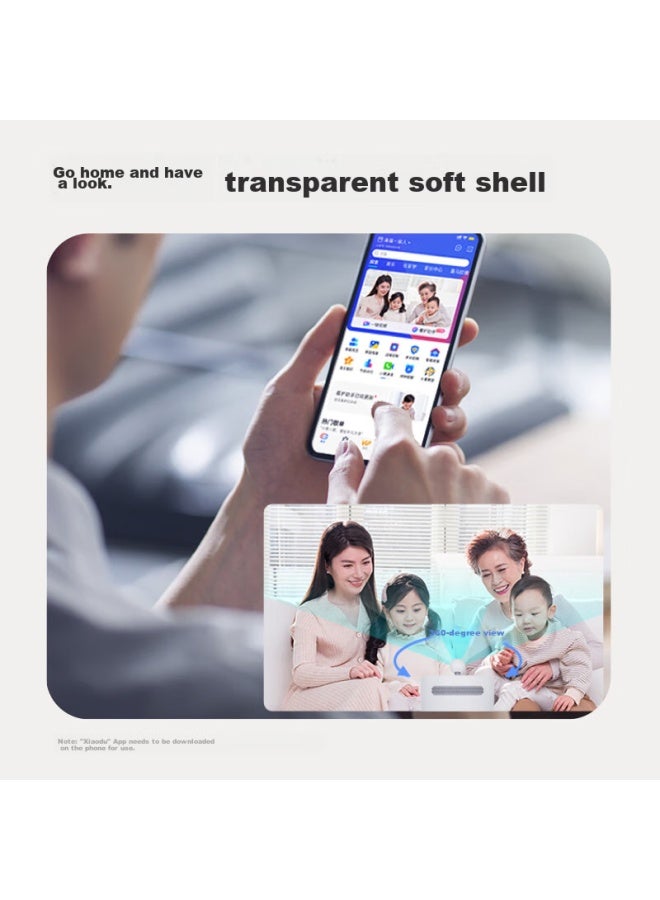 Small Xiaodu Smart Screen X7, Pan-tilt Camera, Video Calls, Ai Voice Control, Touchscreen Speaker, Early Education Machine, Storytelling Machine, Children's Companion, Elderly Care Gift, Government Subsidy - Image 4
