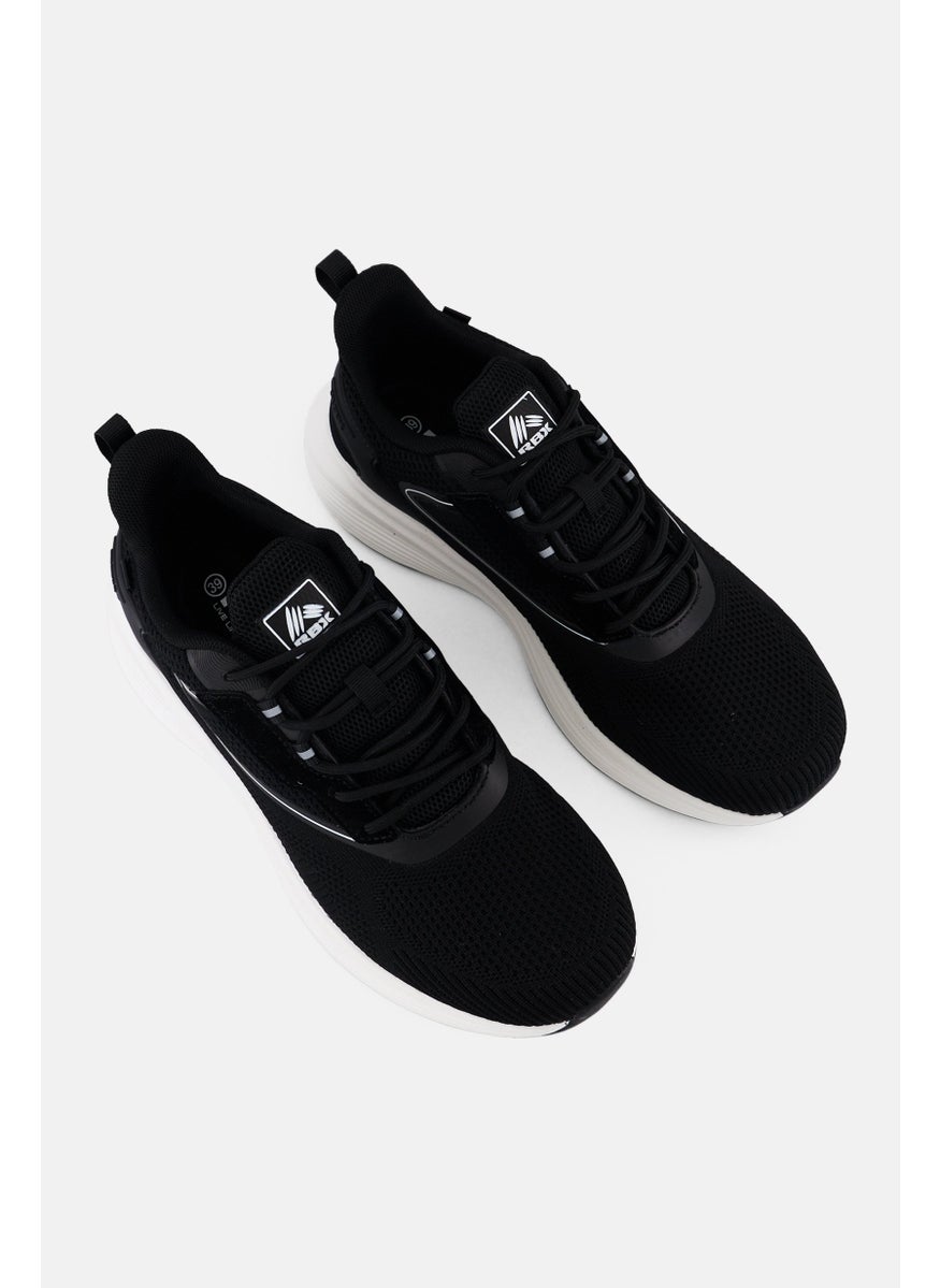 RBX Women Lace Up Outdoor Shoes, Black  - Image 4